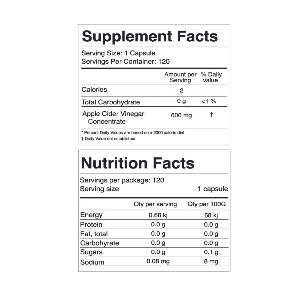 🇦🇺澳洲營養品 Tonik 蘋果醋丸🍎一盒120粒（大約兩個月份量)