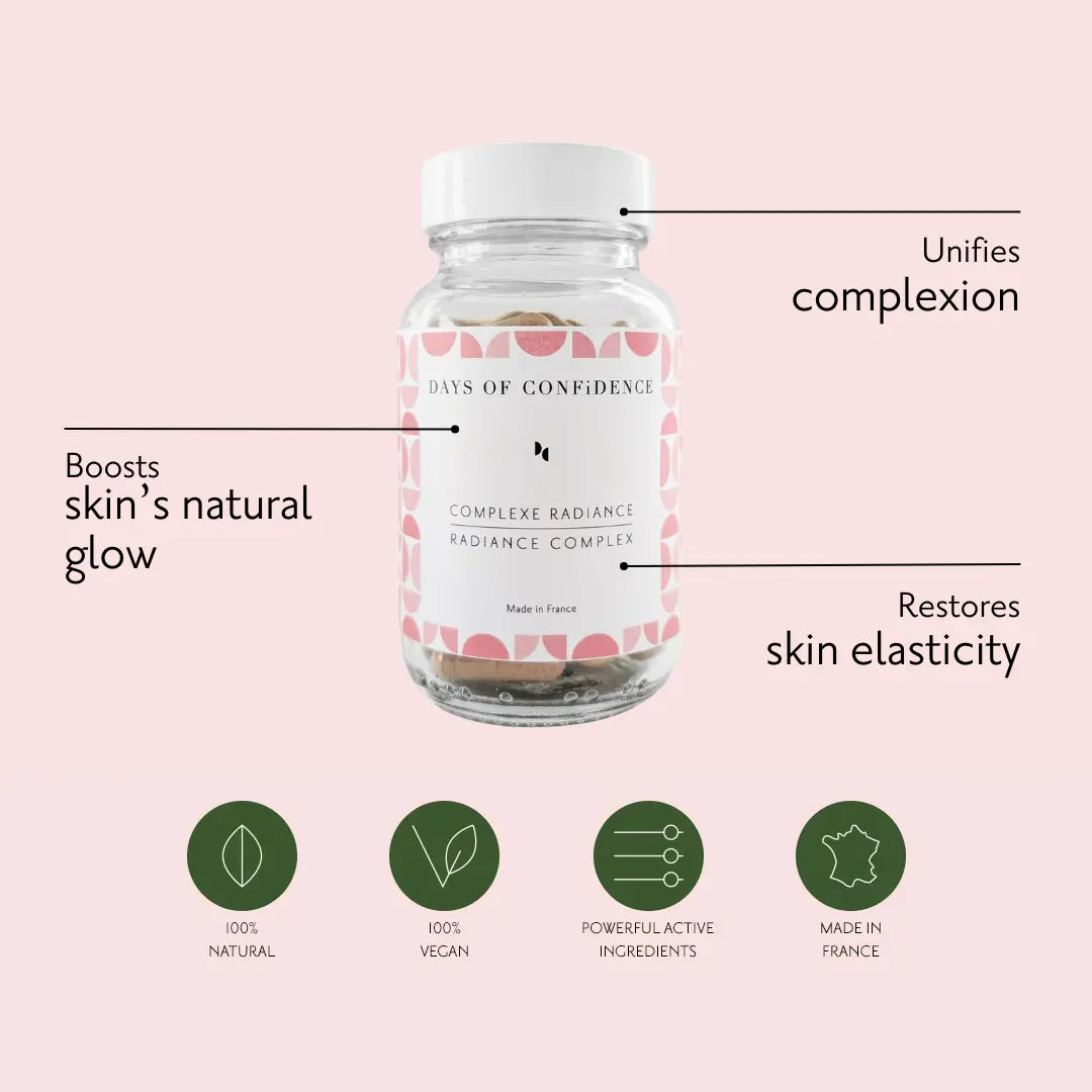 [現貨] 法國Days of Confidence 王牌天然美白丸 (60粒＝1個月份量)